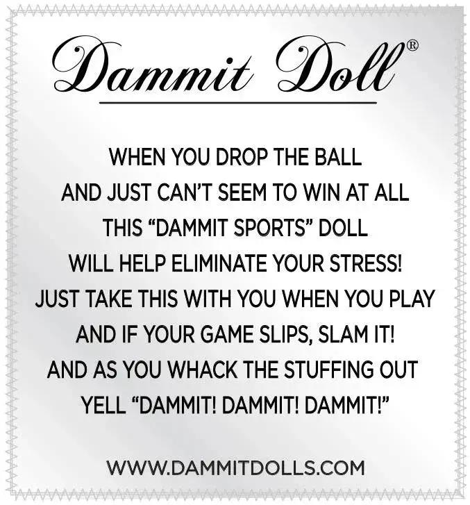 The Basketball Doll - Dammit Dolls