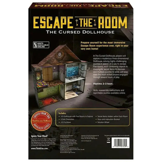 Cursed Dollhouse Escape Room Game Thrilling Puzzles - ToylandEU™