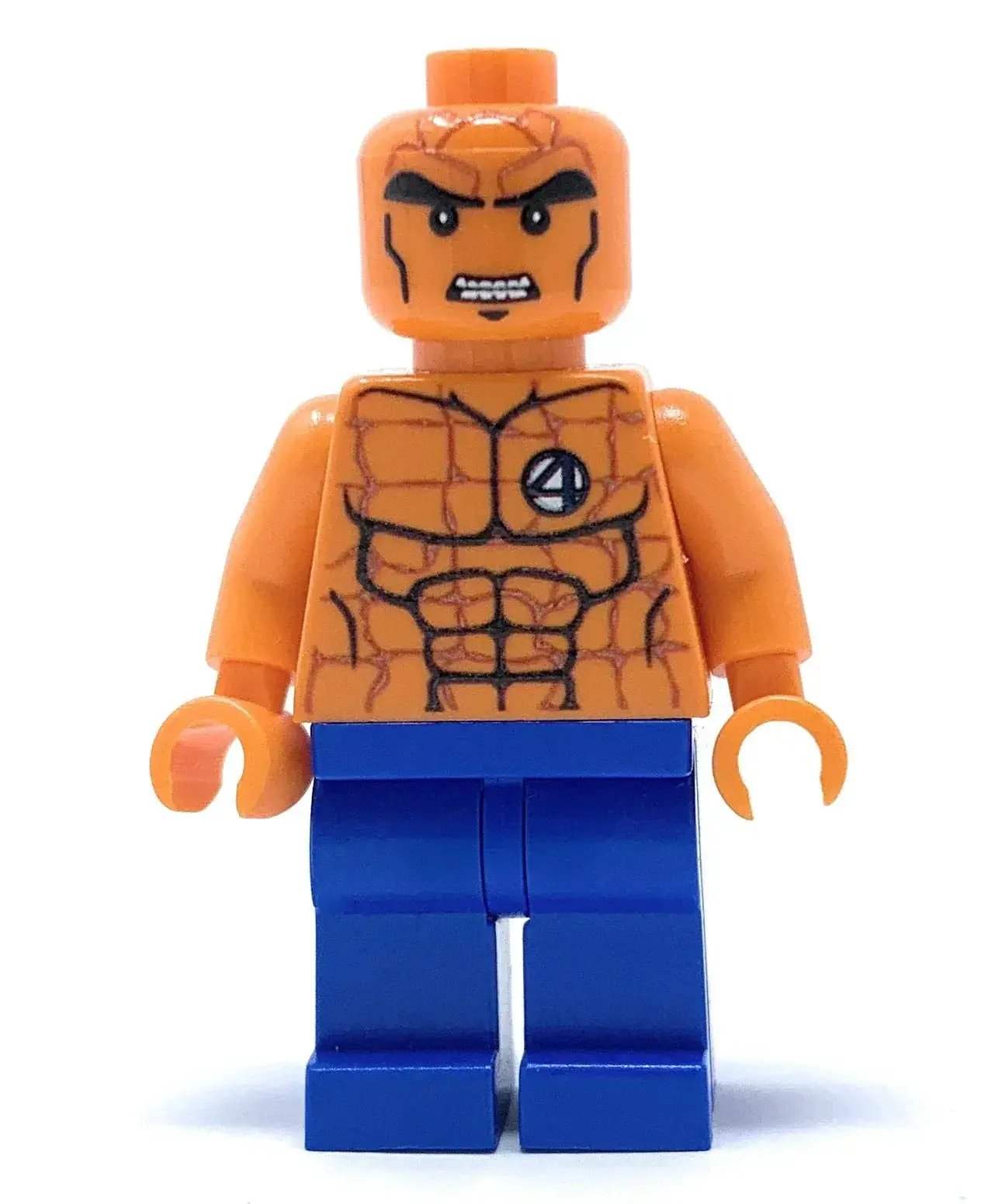 Custom The Rock LEGO Figure On Genuine LEGO Base With Detailed Print On ABS Plastic - ToylandEU