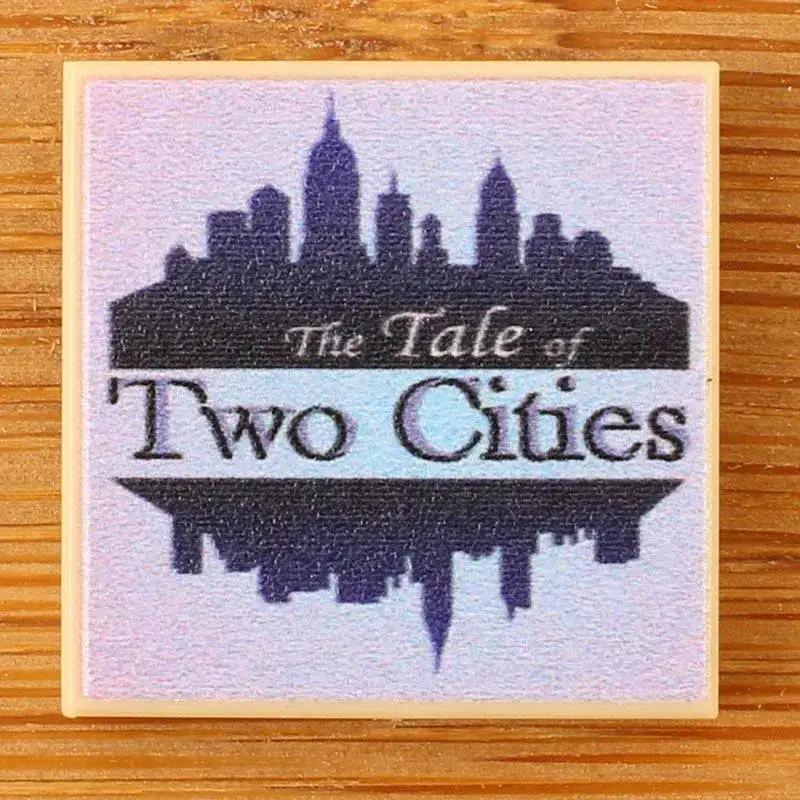 The Tale Of Two Cities LEGO Tile Book Artwork Custom - ToylandEU™