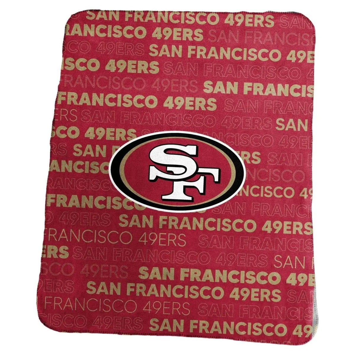 San Francisco 49ers Fleece Throw Blanket 50x60 Classic - ToylandEU™