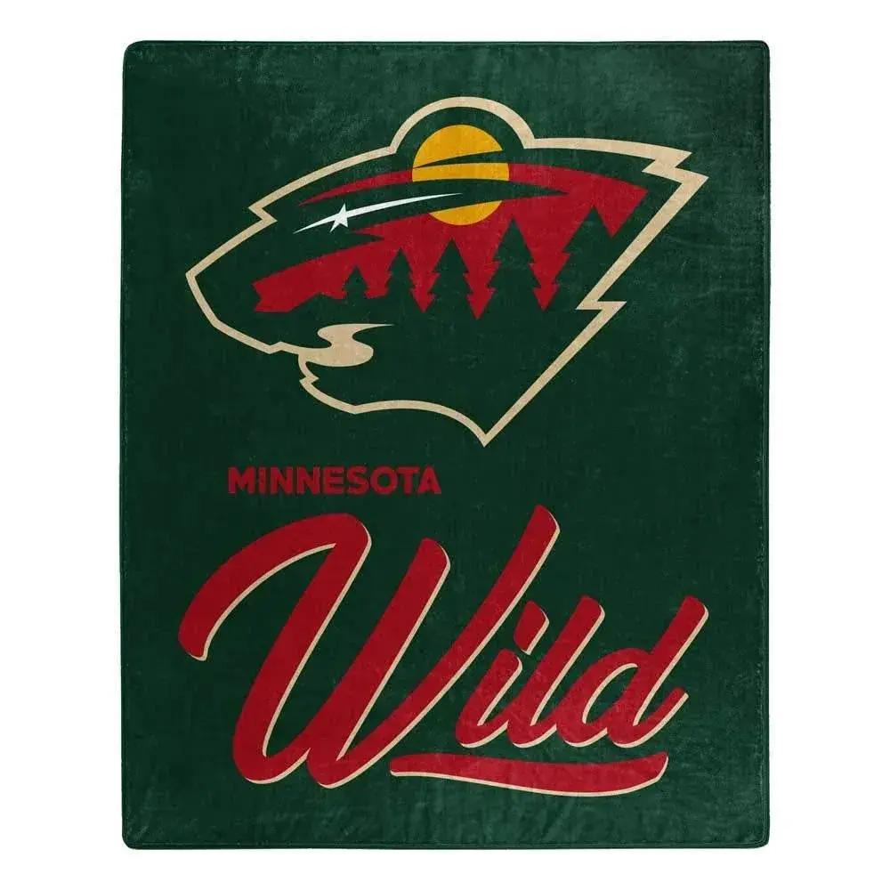 Minnesota Wild Raschel Signature Design Blanket 50x60 - ToylandEU™