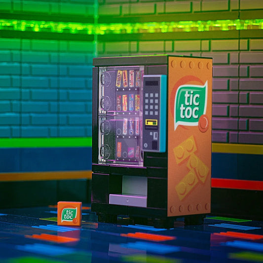 LEGO Candy Vending Machine With Custom Tic Toc Tile - ToylandEU