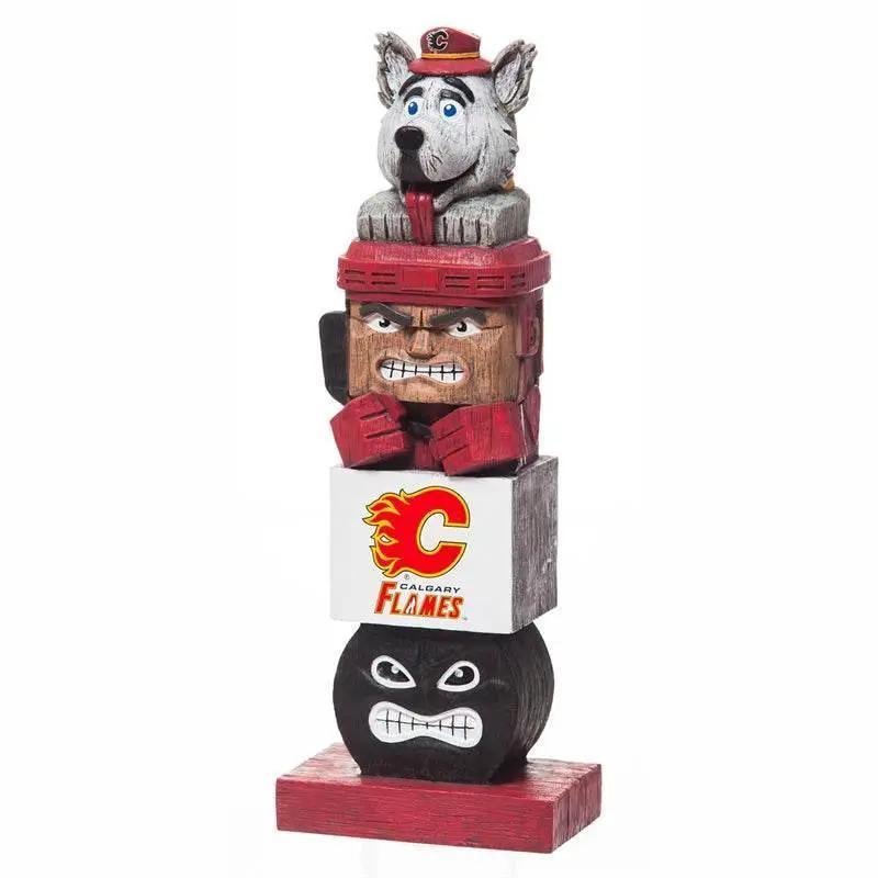 Calgary Flames Tiki Totem Gameday Garden Decor Polystone - ToylandEU™