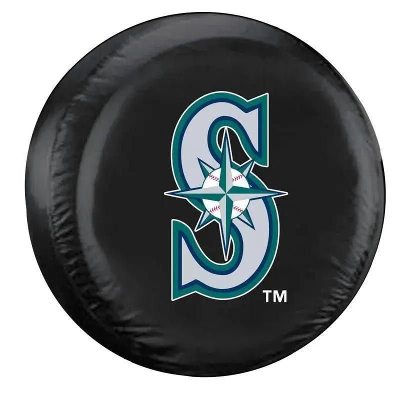 Seattle Mariners Tire Cover 30 32 Inch Universal Fit Black - ToylandEU™