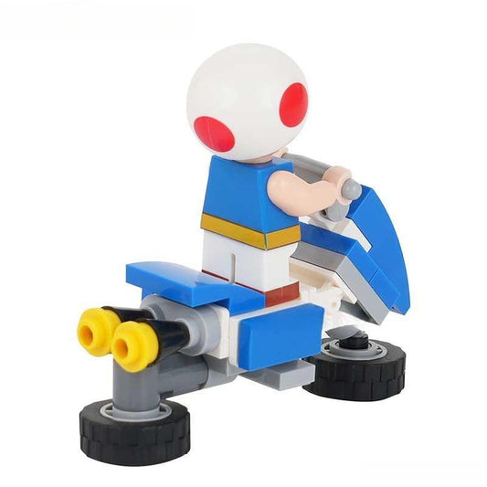 Toad Kart Lego Minifigure Super Mario Movie Collectible