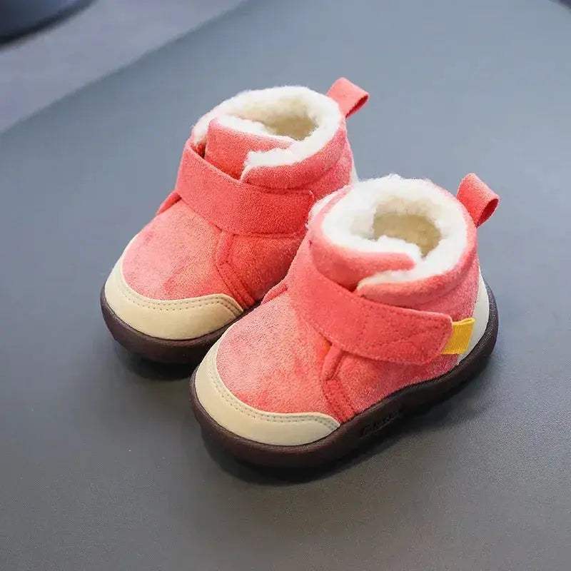 Toddler Snow Boots Warm Plush Lined Anti Slip Sole - ToylandEU