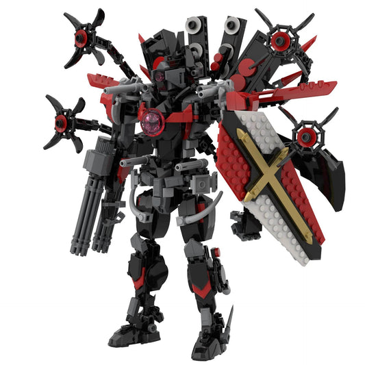 Toilet Skibidi Action Figures Building Blocks Titan TVman Toys - ToylandEU