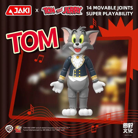 Tom And Jerry Conductor Scene Building Toys Movable Figures - ToylandEU