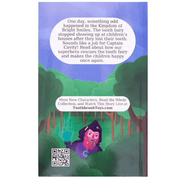 Tooth Fairy Book Captain Cavity Brushing Fun for Kids - ToylandEU™