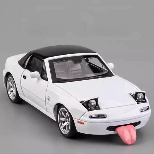 Top Diecast Mazda MX5 Car 1To32 Sound Light For Collectors - ToylandEU