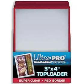 Red 3x4 Top Loaders Pack Of 25 For Cards And Photos - ToylandEU™