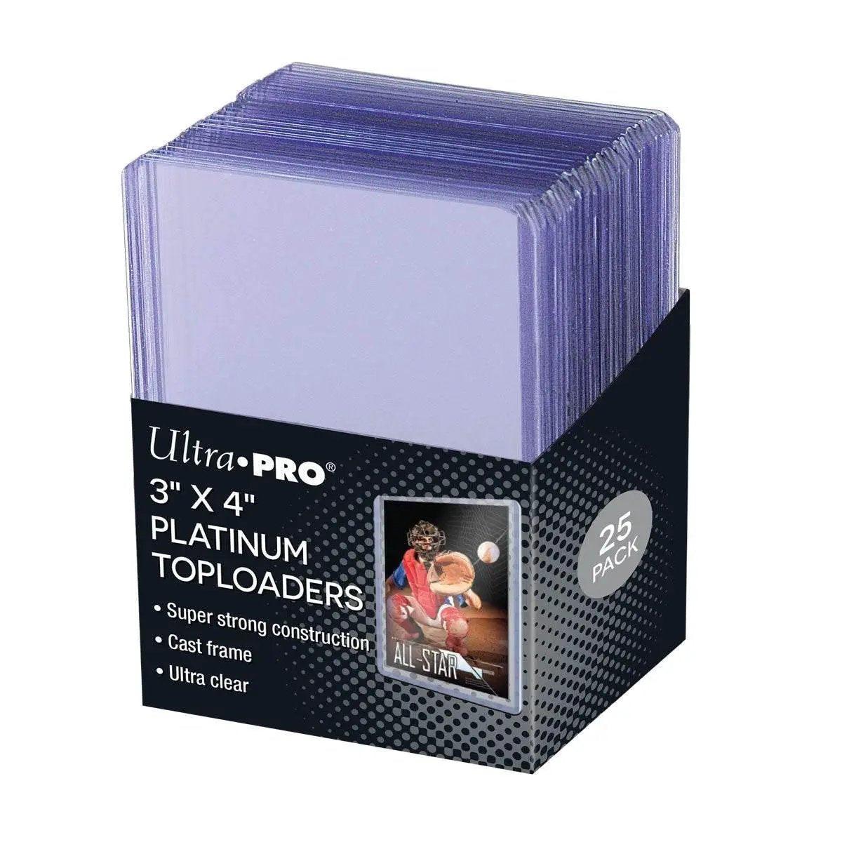 Toploader 3x4 35 Pt Ultra Clear Card Protectors 25 Per Pack - ToylandEU™