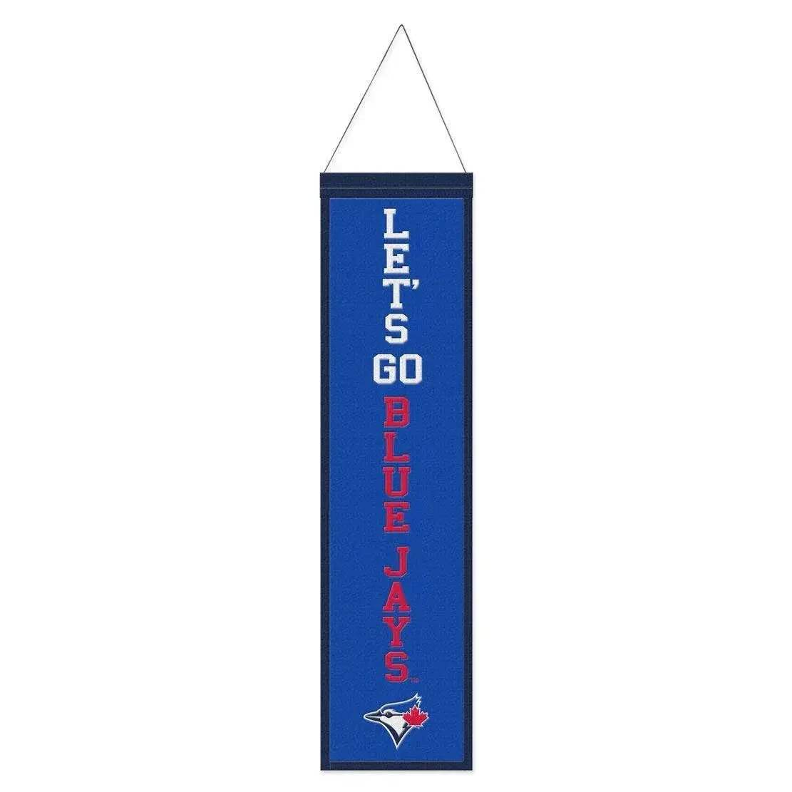 Toronto Blue Jays Wool Banner 8x32 Heritage Slogan Wincraft - ToylandEU™
