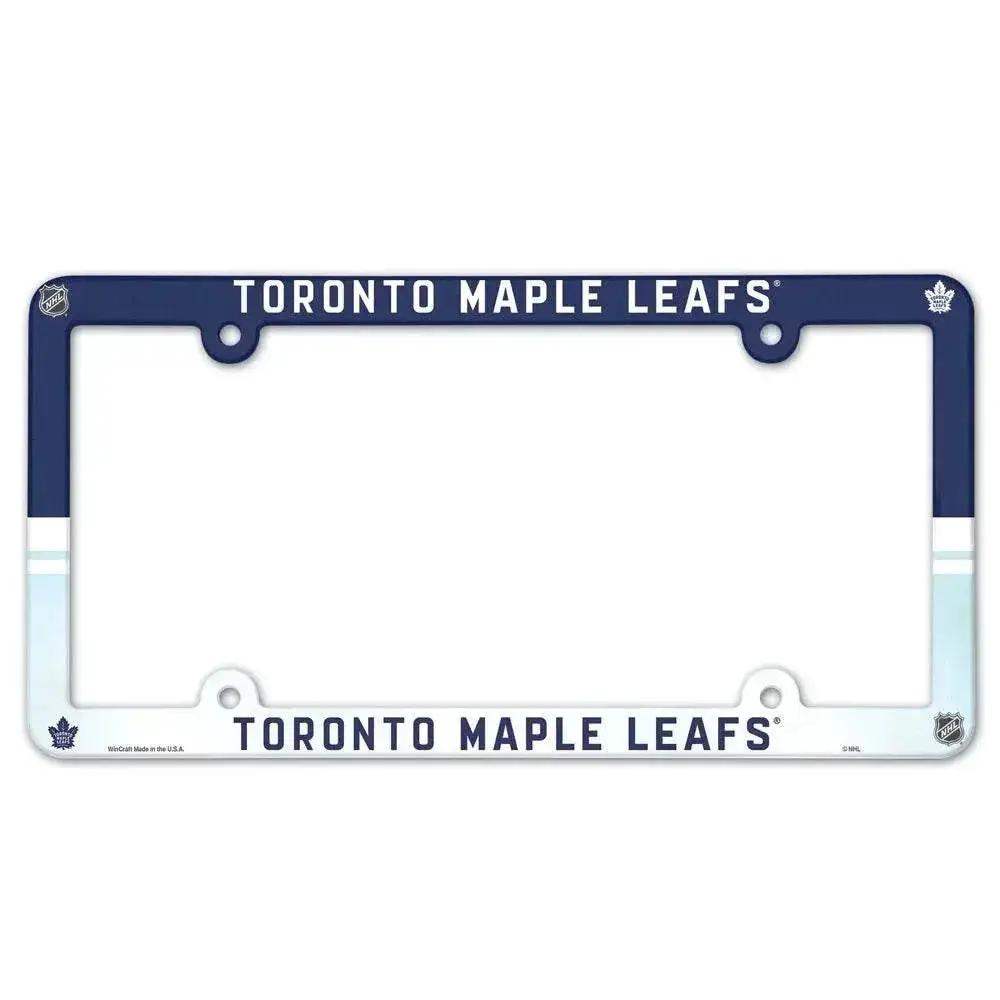 Toronto Maple Leafs License Plate Frame Full Color Plastic - ToylandEU™