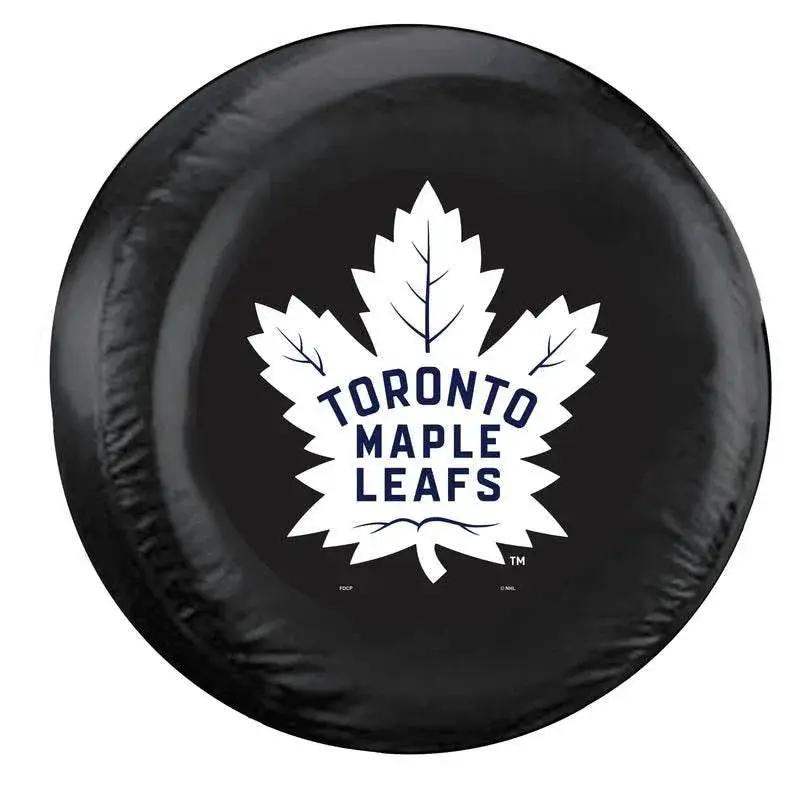 Toronto Maple Leafs Tire Cover Universal 27 29 Inch Black - ToylandEU™
