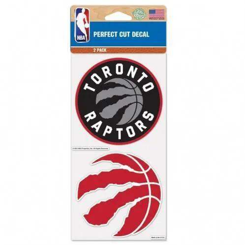 Toronto Raptors 4x4 Decal Twin Pack Outdoor Vinyl Premium - ToylandEU™