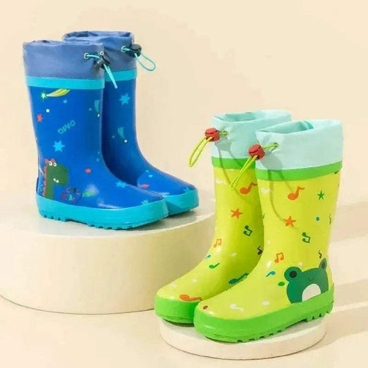 Tough Kids Rain Boots Anti Slip Cartoon Print EVA For Kids - ToylandEU