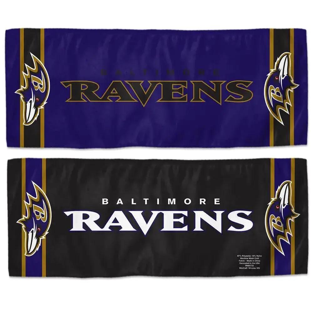 Baltimore Ravens Cooling Towel 12x30 Performance Polyester - ToylandEU™
