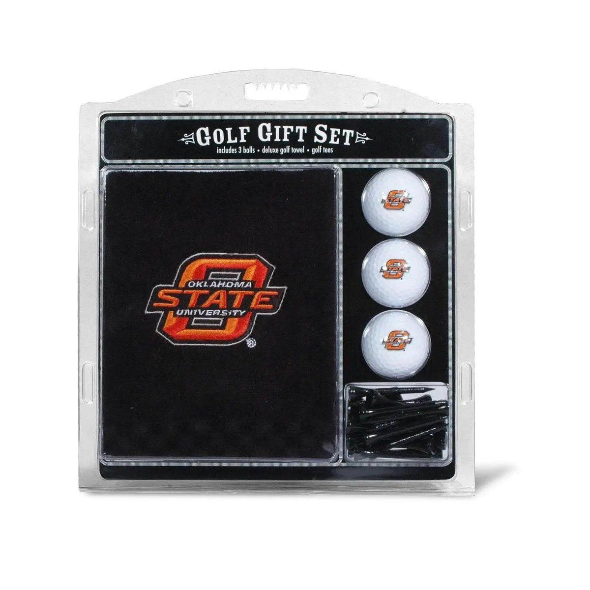 Oklahoma State Cowboys Golf Gift Set With Embroidered Towel - ToylandEU™