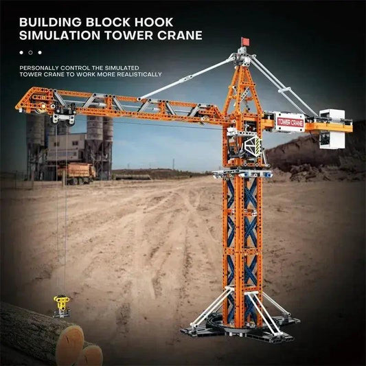 Tower Crane Remote Control Building Block Model Stem - ToylandEU™