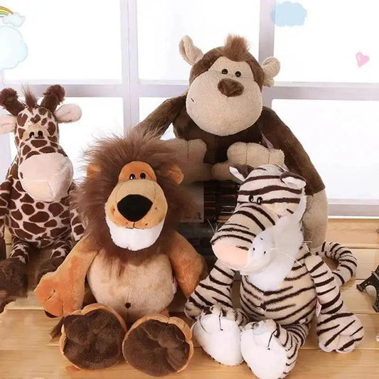 Cuddly Large Safari Plush Toys - Adorable Jungle Friends for Kids - ToylandEU™