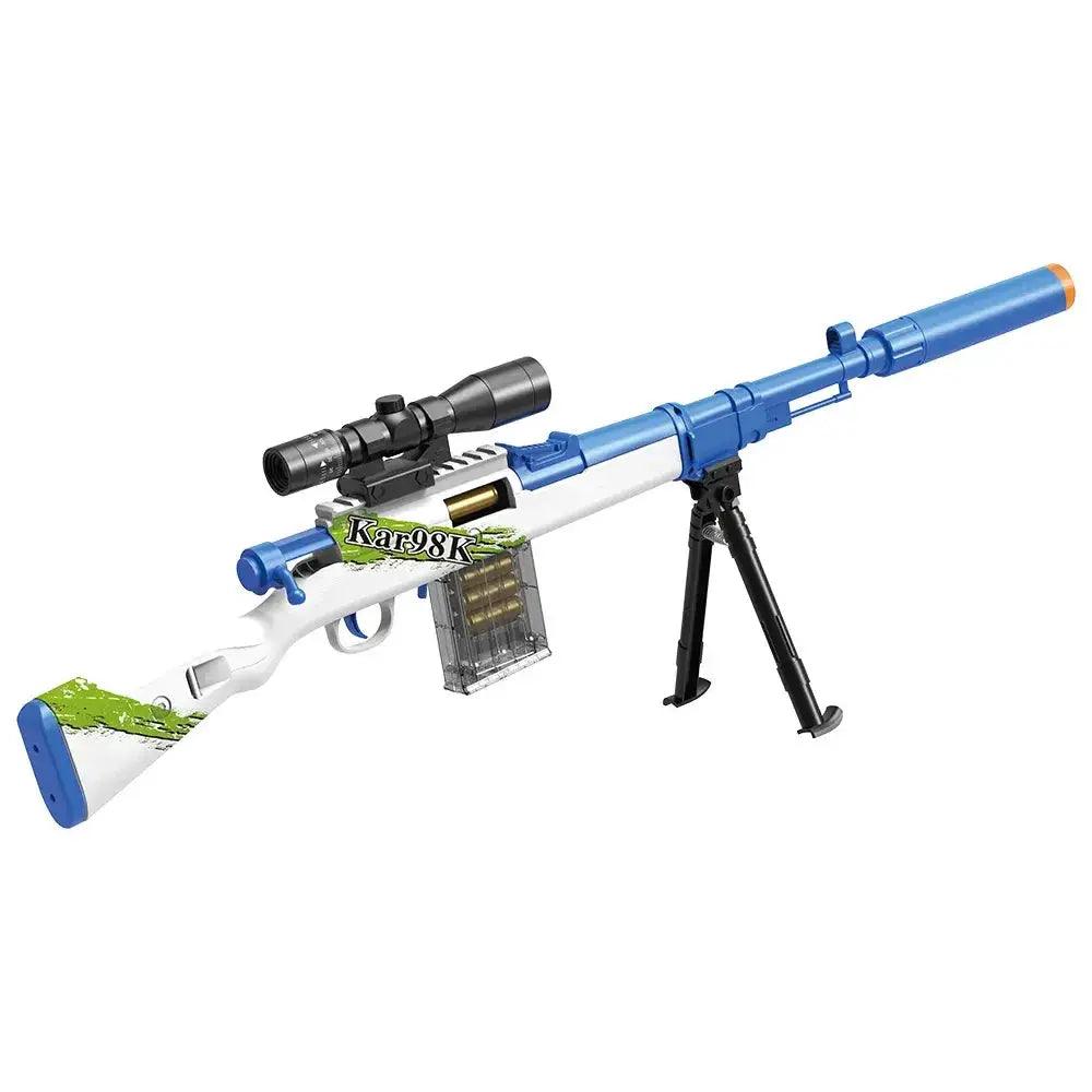Toy Sniper Rifle Durable With Scope And Soft Bullets - ToylandEU™