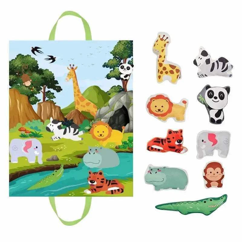 Soft Montessori Car Toy Set with Interactive Sound Rattle for Babies 12 to 18 Months - ToylandEU