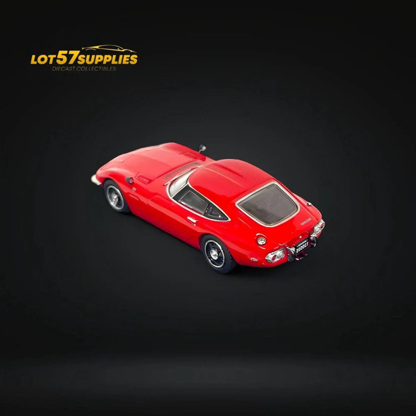 Toyota 2000GT Diecast 1 64 Scale Model Red Edition - ToylandEU™
