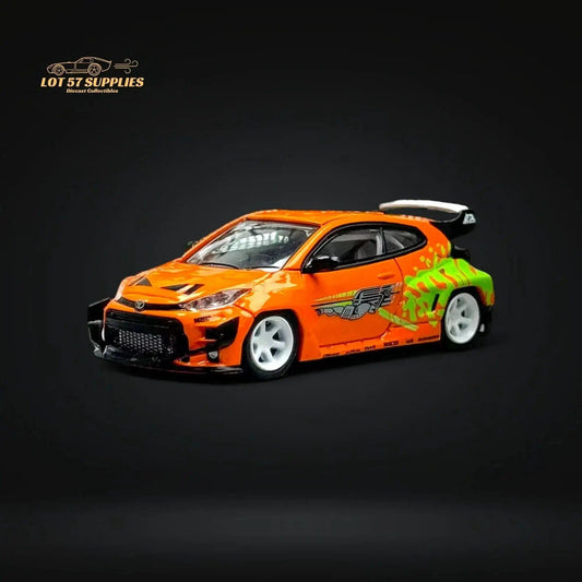 Toyota Yaris GR Diecast Model Fast Livery 1 64 Scale - ToylandEU™