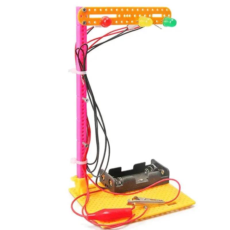 Traffic Light Educational STEM Toy Kit For Kids DIY Bricks - ToylandEU