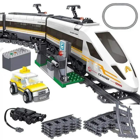 Lego Compatible Train Building Blocks CE Certified - ToylandEU™