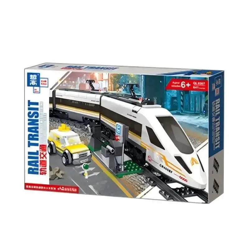 Train Building Blocks Set For Kids Lego Compatible - ToylandEU