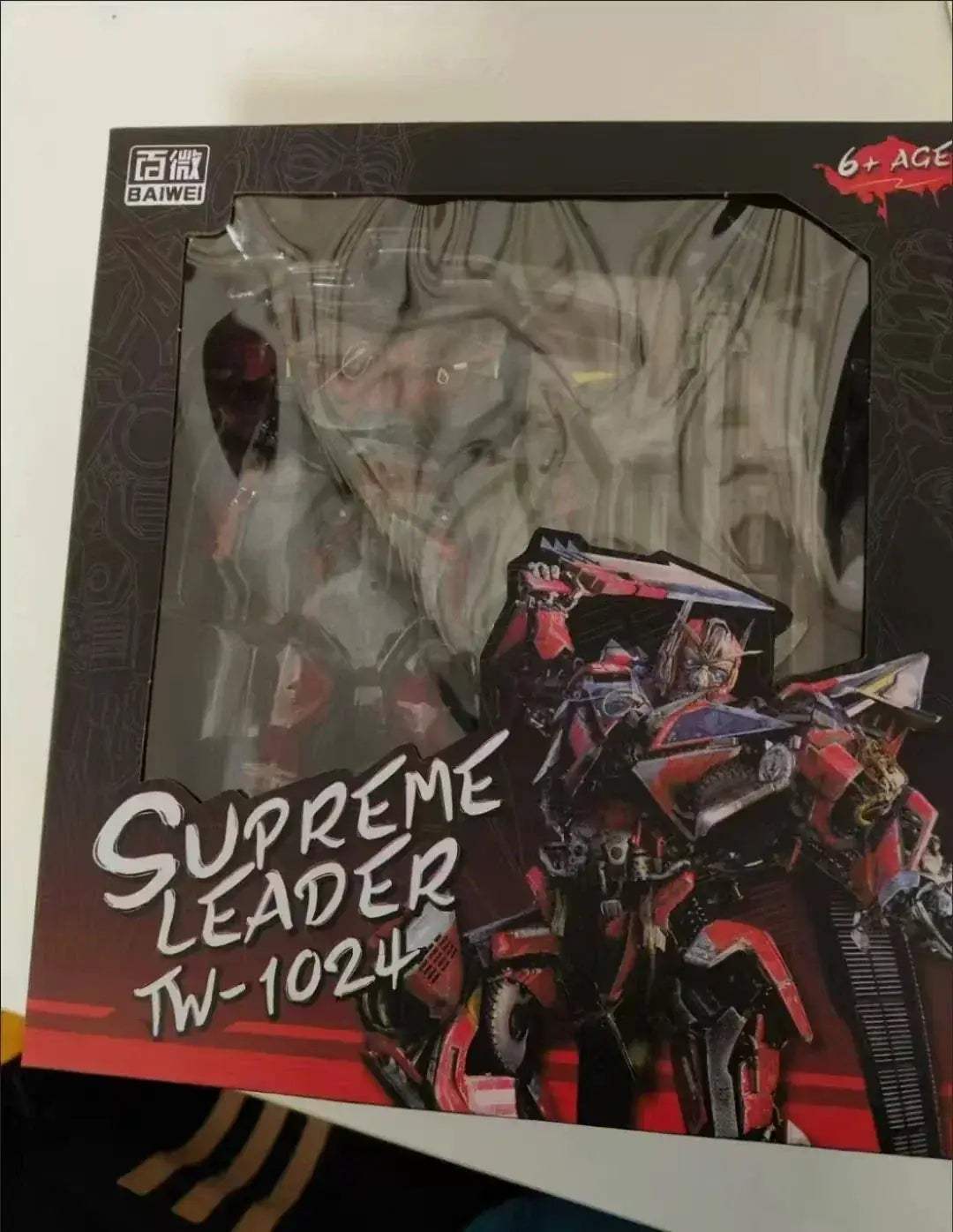 Transformer Action Figure Sentinel Prime Fire Engine Posable Robot Toy - ToylandEU