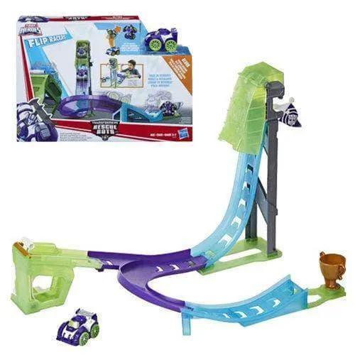 Transformers Rescue Bots Flip Racers Reverse Raceway - ToylandEU™