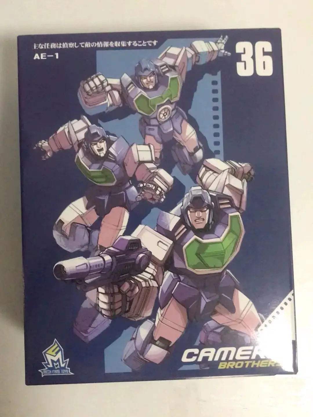 Transforming Robot Action Figure MF36 Mini Collectible Toy - ToylandEU