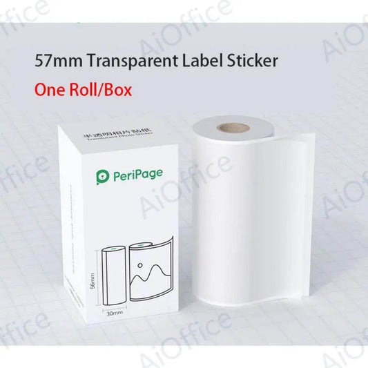 Translucent Thermal Sticker Paper for Peripage Mini Printers - ToylandEU