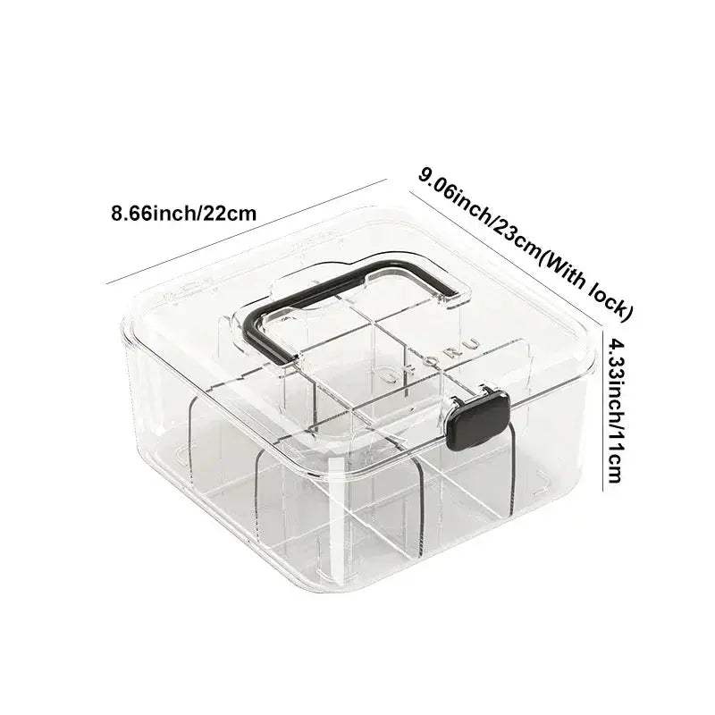 Transparent Card Storage Box With Dustproof Moistureproof Design - ToylandEU