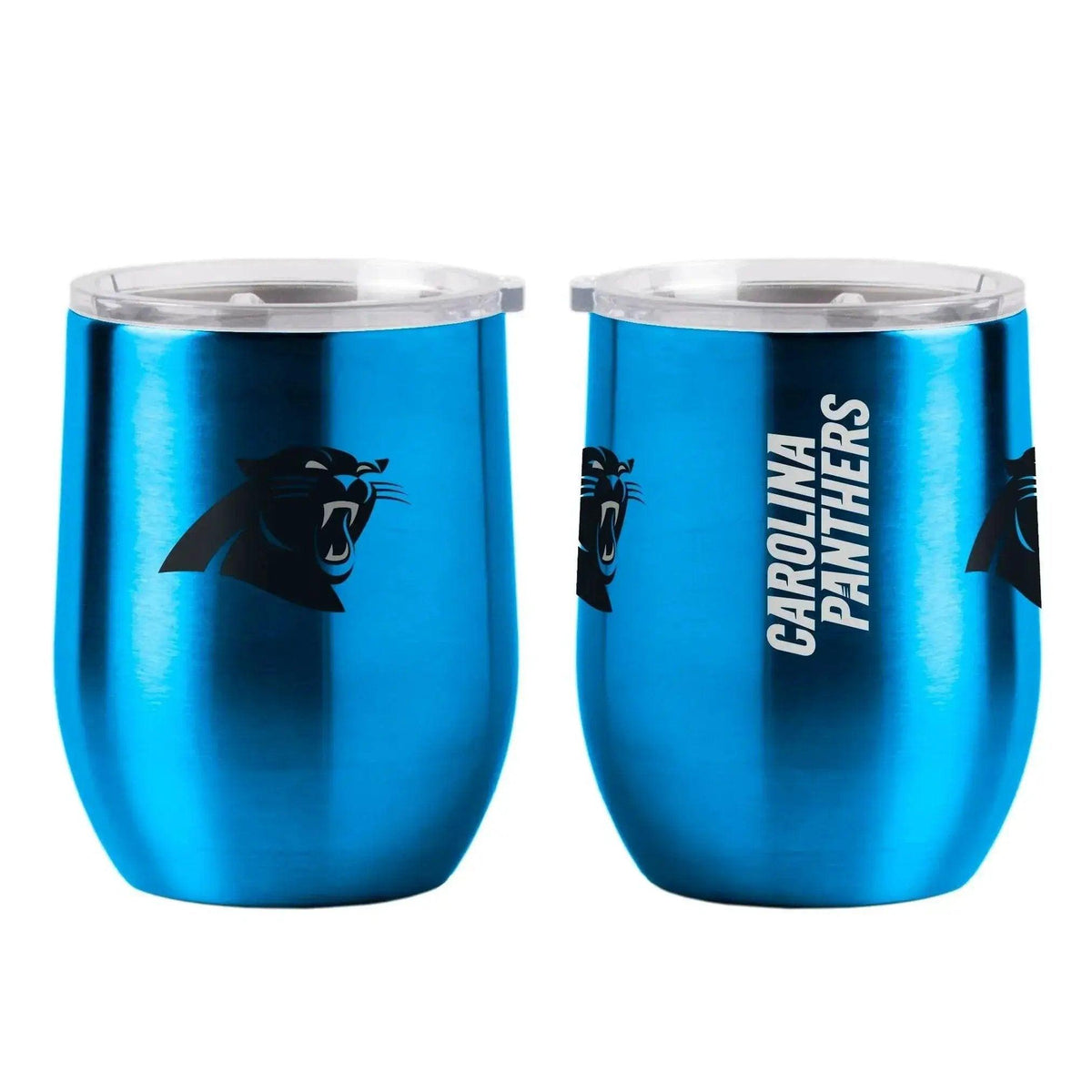 Carolina Panthers 16oz Travel Tumbler Ultra Curved Steel - ToylandEU™