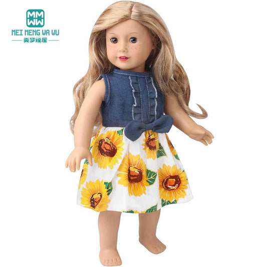 Trendy Doll Outfits: High-Quality Wardrobe Expansion for 43-45cm American Girl & Newborn Dolls - ToylandEU