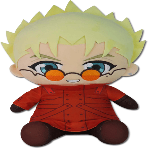 Trigun Vash Sitting Plush | 12 Inch Size | Officially Licensed | Anime Fans