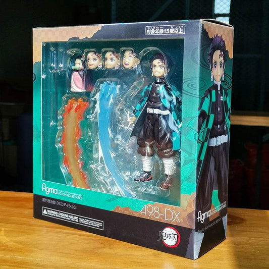 Trio: Figma Kamado Tanjiro, Nezuko and Zenitsu Action Figures Set - ToylandEU