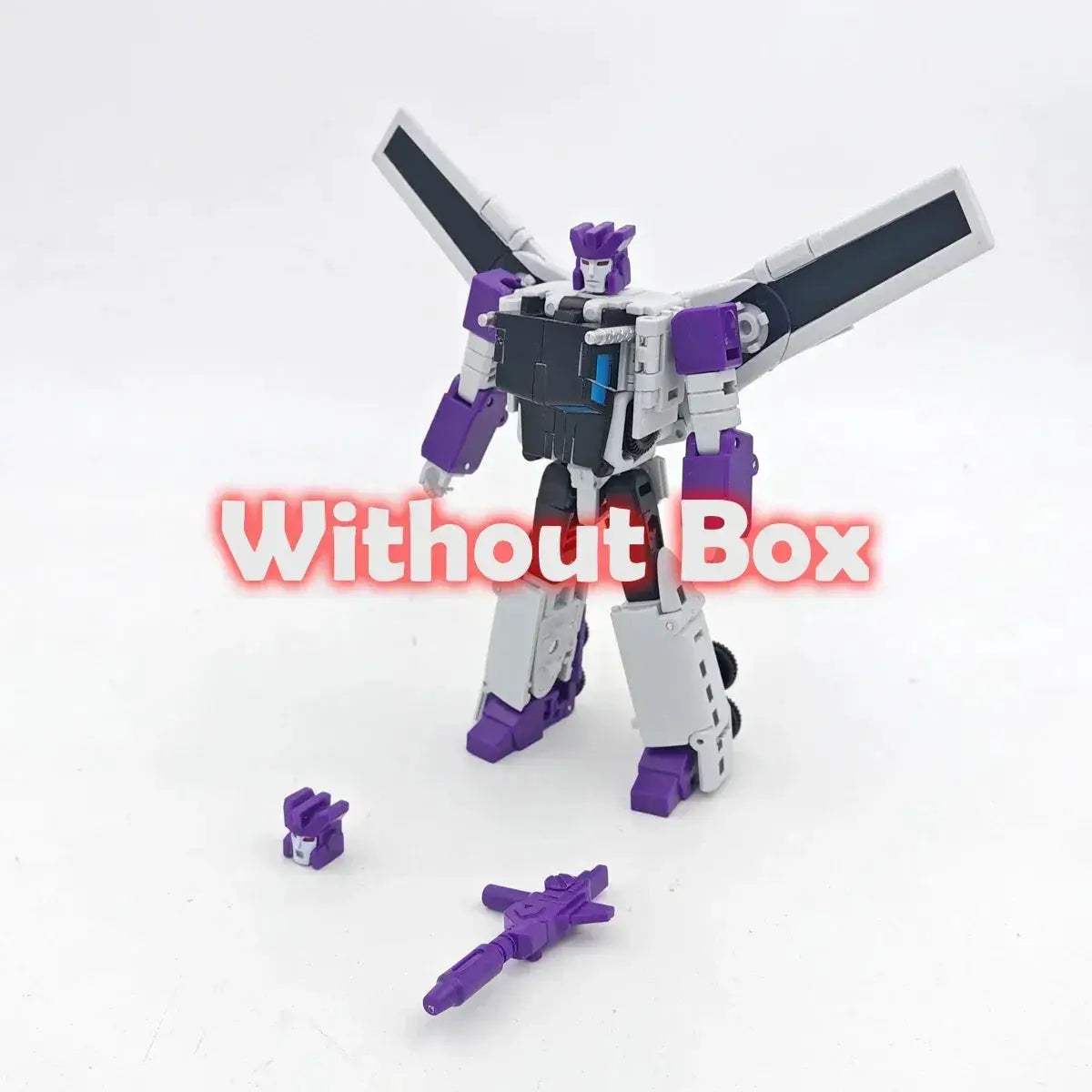 Triple Changer Transformer Action Figure Steel Mini Warrior - ToylandEU