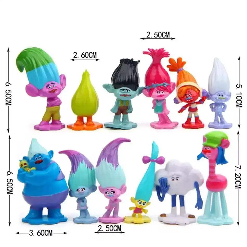 Trolls Branch Critter Skitter Figure Set Cute Kawaii Toys - ToylandEU