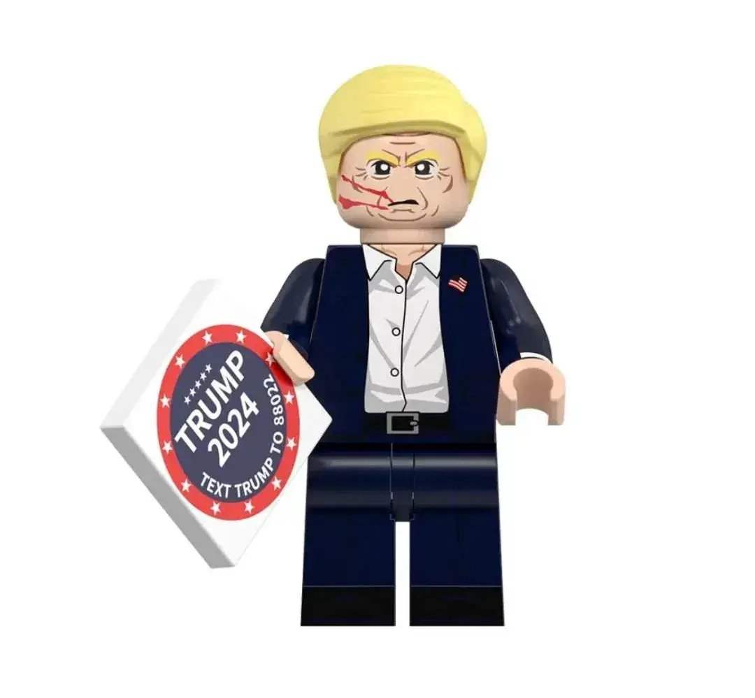 Trump Fight for Freedom Custom Minifig - ToylandEU