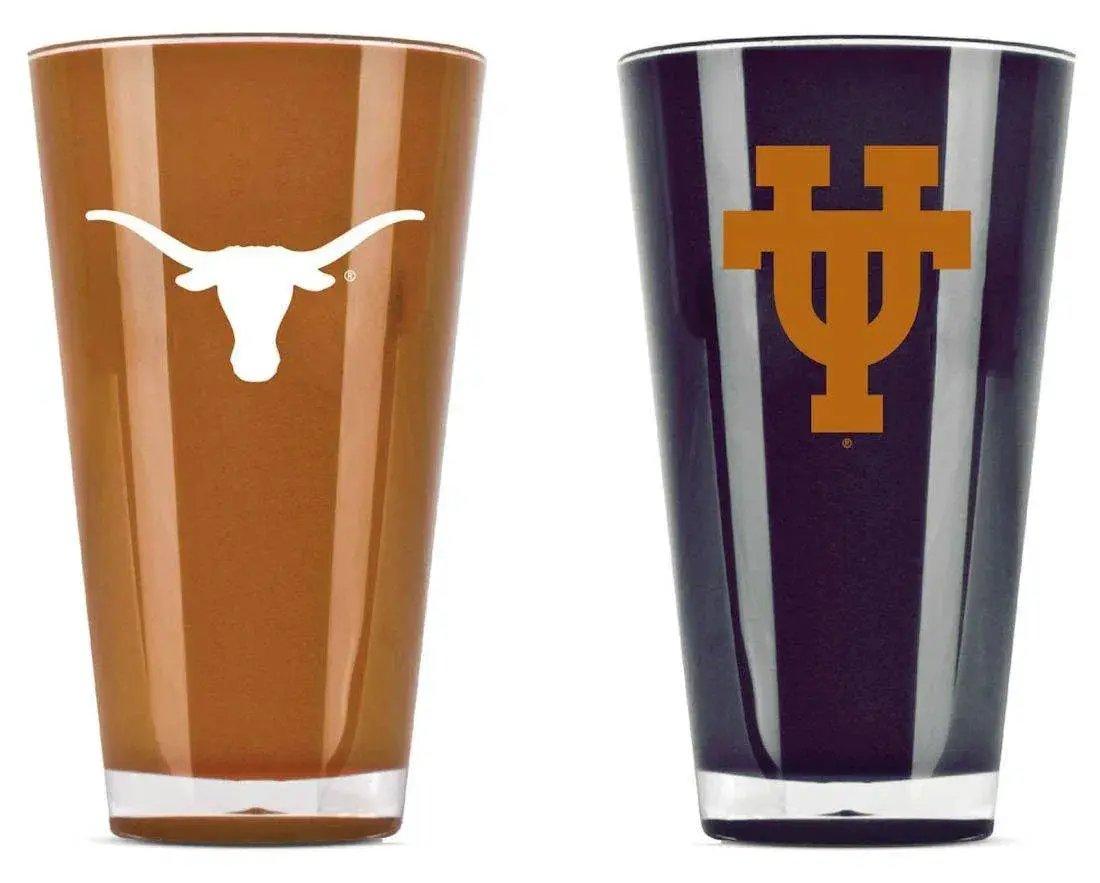 Texas Longhorns 20oz Tumblers Set Of 2 For Fans Everywhere - ToylandEU™