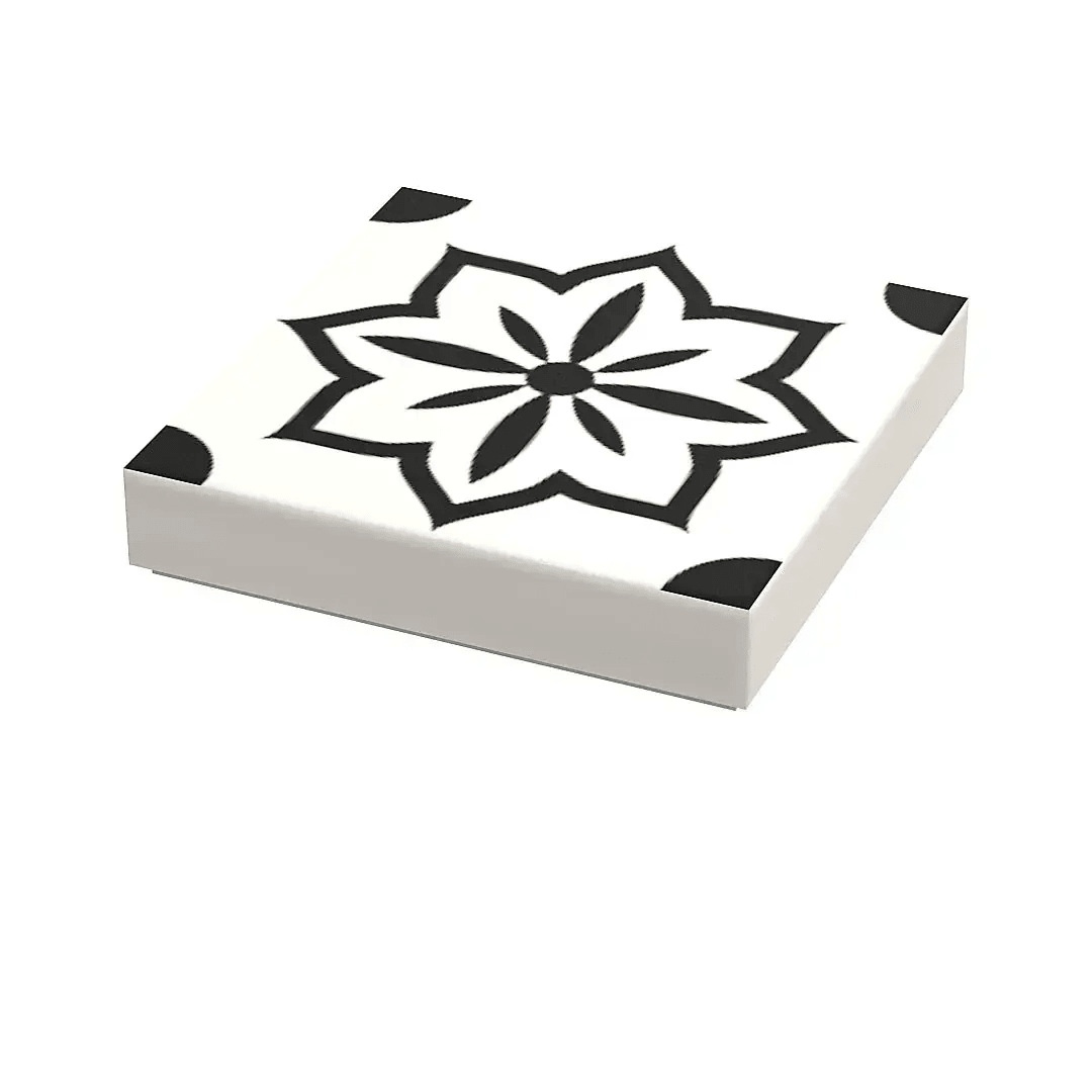 Turkish Tile 2x2 Premium Custom LEGO Style Pack 20 - ToylandEU™