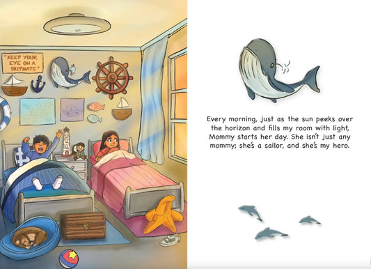 U.S. Navy Children’s Book - My Mommy, My Sailor by Matthew E. Miller - ToylandEU