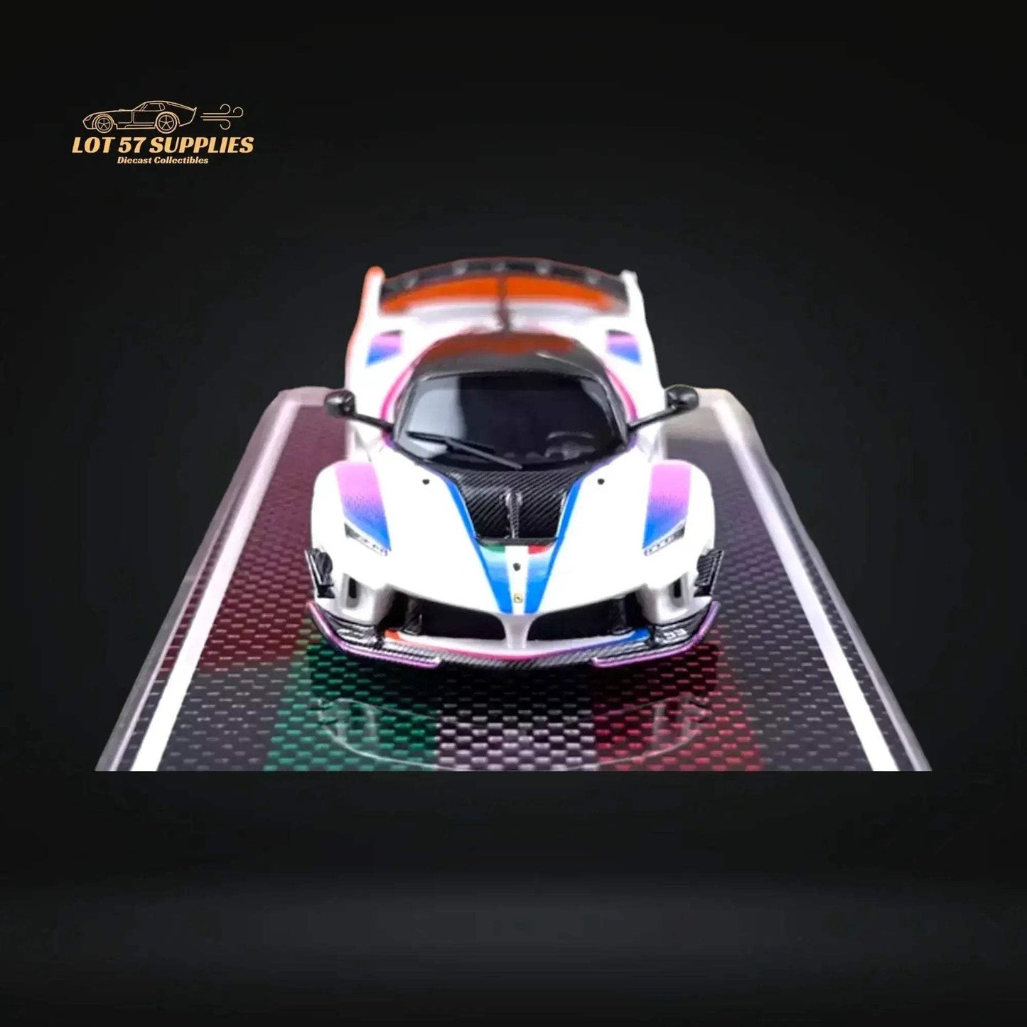 U2 FXX-K Evo White #93 Resin Limited Edition 1:64 - ToylandEU