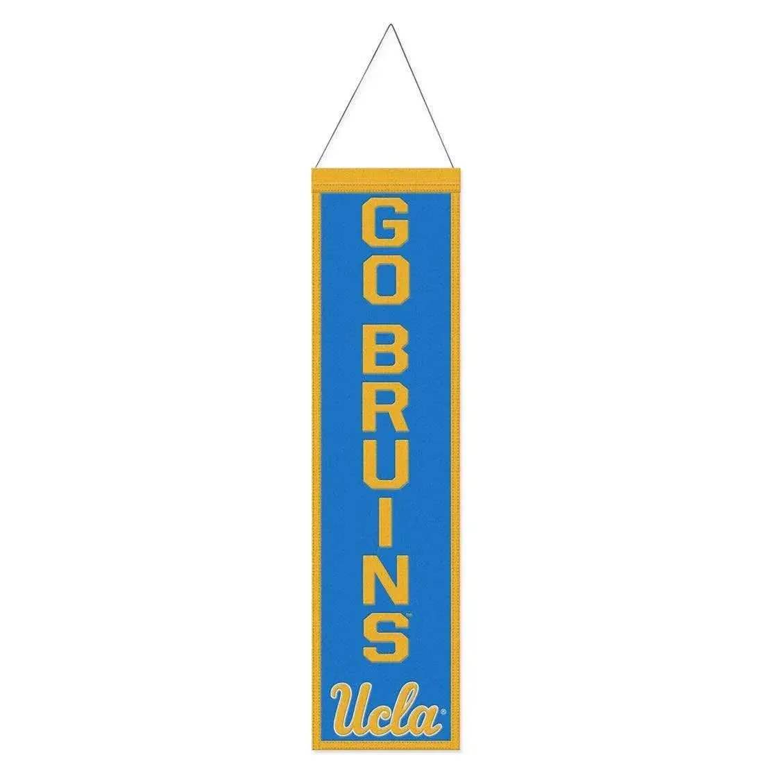 UCLA Bruins Banner Wool 8x32 Heritage Slogan Design - ToylandEU™